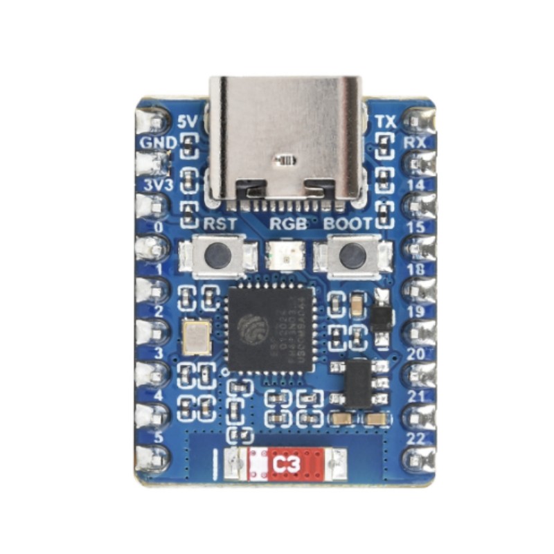 ESP32-C6-Zero-M பின் தலைப்பு பதிப்பு